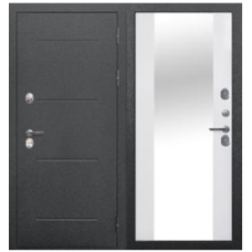 Дверь входная Ferroni ISOTERMA 11 СМ Антик серебро - Эмалит белый, с терморазрывом